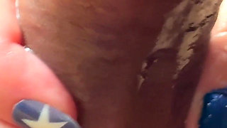 Sucking My BBC with Tons of Spit