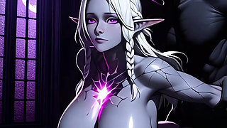 NEON DREAMS - PORCELAIN DARK ELF