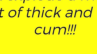 Massive Amount of Cum Sucked Out by Mouth