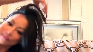 Big boobs milf masturbates with her dildo