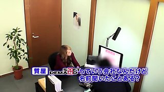 Japanese teen an himeno in black lingerie