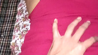 Indian Chubby Girlfriend Fuck in Western Dress