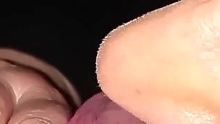 A Muslim Married Slut Sucked Her Lover's Dick in a Parking Lot and Swallowed His Cum