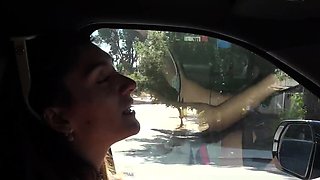 Beach fun and trip with Aubry Babcock sucking and fucking