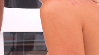 442 MILF Milk Anal Enema Pissing Fetish Anal Prolapse