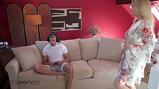 Conflict resolution with Big Tits blond housemate - Dane Jones