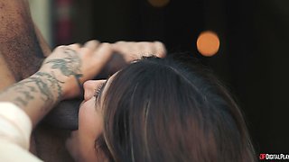 Cute babe Adria Rae emotional sex video