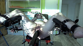 Slave Used on Gynogological Chair
