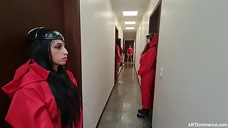 Nataly Eating Big And White Ass