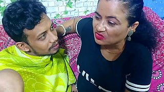 Desi Bhabhi in short dress fucked hard by Dever ji