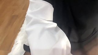 Curvy Muslim Milf Masturbates In Front Of Her Stepson