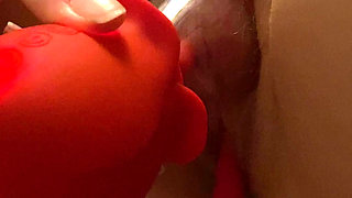 Fucking my wet pussy with two toys
