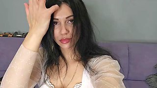 Stepfather Sent His Personal Whore Instead Of A Computer Tutor. Dildo Pussy Fucking, Stretching, Seduction, Dirty Talk, Heel