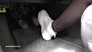 Mistress Jenna Exercises Power Over His Car
