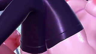 Fate Stay Night - Rin and Saber Pool Gangbang Sex - 3D Hentai Animations