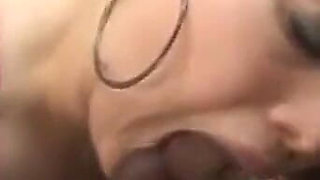 A Giant Ebony Cock for a Blonde White Big Natural Boobs Whore