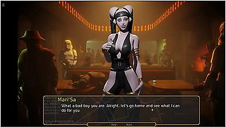 Playing Ahsoka In Exxxile - Ahsoka Tano And Car Toon