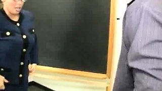 Young guy Jimmy gets a handjob and blowjob from Stacie