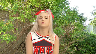 Intense Dirty Talking Sex with Flexible Cheerleader