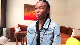 I knew this 18YO EBONY wanted LA bad