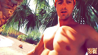 Sexy Shane and Miss Stacy have sexy fun in the backyard while the roommates are gone!