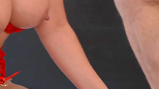 Family House Ep 4: Step Mom Karina King Dominates Step Sister in Bgg Family Sex with Step Son