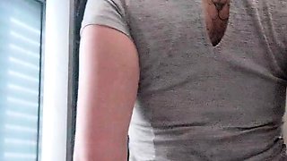 Lovely Blonde With Tight Pussy Masturbate Solo