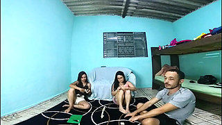 Brazilian Latina Seduces Her Friend's Husband, and They End up Having a Threesome