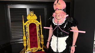 Fetish girls in latex using bdsm vibrators
