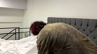 I fuck my stepbrother's girlfriend and fill her with cum.