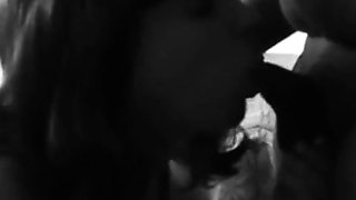 Heather's First Interracial BBC Blowjob