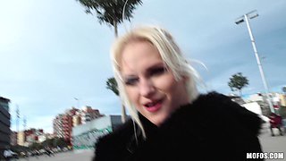 Italian Blond hair girl Loves Public Sex 1 - Public Pickups