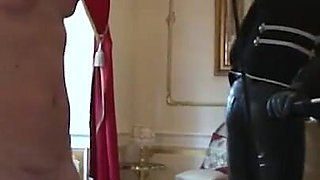 Humiliating hanging out and wax play