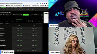 Live 50 Min Superbowl Sunday Mrflourish Podcast Stream with Co-host Taylor Vixxen