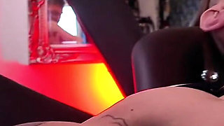 Sensual Scarf Bondage and JOI