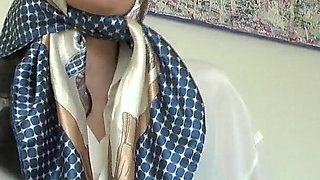 My New Satin Scarf Makes You Want to Cum and Weak, Scarf JOI, Lady Victoria Valente