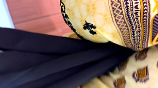 Arab Hot Maid Stuck: Please Hurry up & Fuck My Big Ass Then Get Me Out of Under Bed