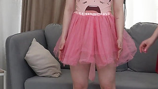 Cute Real Flexi Doll Gets Fingered by Her Owner