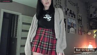 Busty and booty super hot petite skinny teen