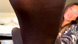 Black man fucks imported japanese chick in foot fetish