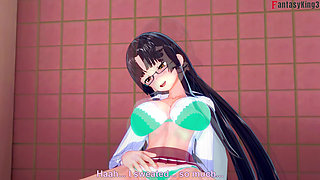 Hot teacher Rossweisse invites me to her house to fuck - HS DXD NTR Madness 13