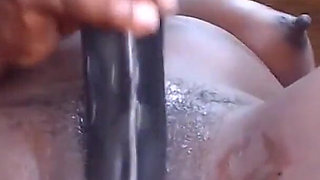 Intense Moaning Orgasms Pounding My Pussy with Big Dildo