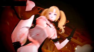 Uncensored 3D anime porn collection with Cap6969 featuring a mummy and a blonde in a wild JOI session