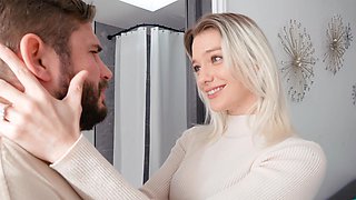 Foot fetish couple Kenna James and Nathan Bronson in sensual action