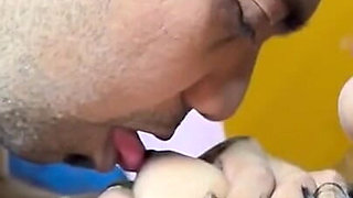 Virgin Pussy Fucking with Her Step Daughter....