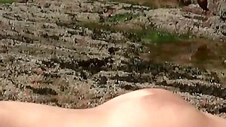 Outdoor Bondage Dream - Bound, Gagged & Climaxing on the Beach