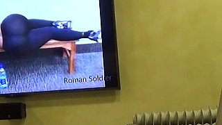 Step Sister Dry Humped Me and Made Me Cum on Her Yoga Pants