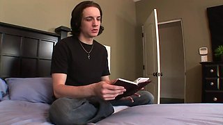 Cuckold Pinned by Big Cock and Rough Bitch