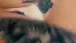Busty brunette bitch with big boobs