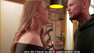 Innocent Roommate Says Yes to Her First Threesome with Us